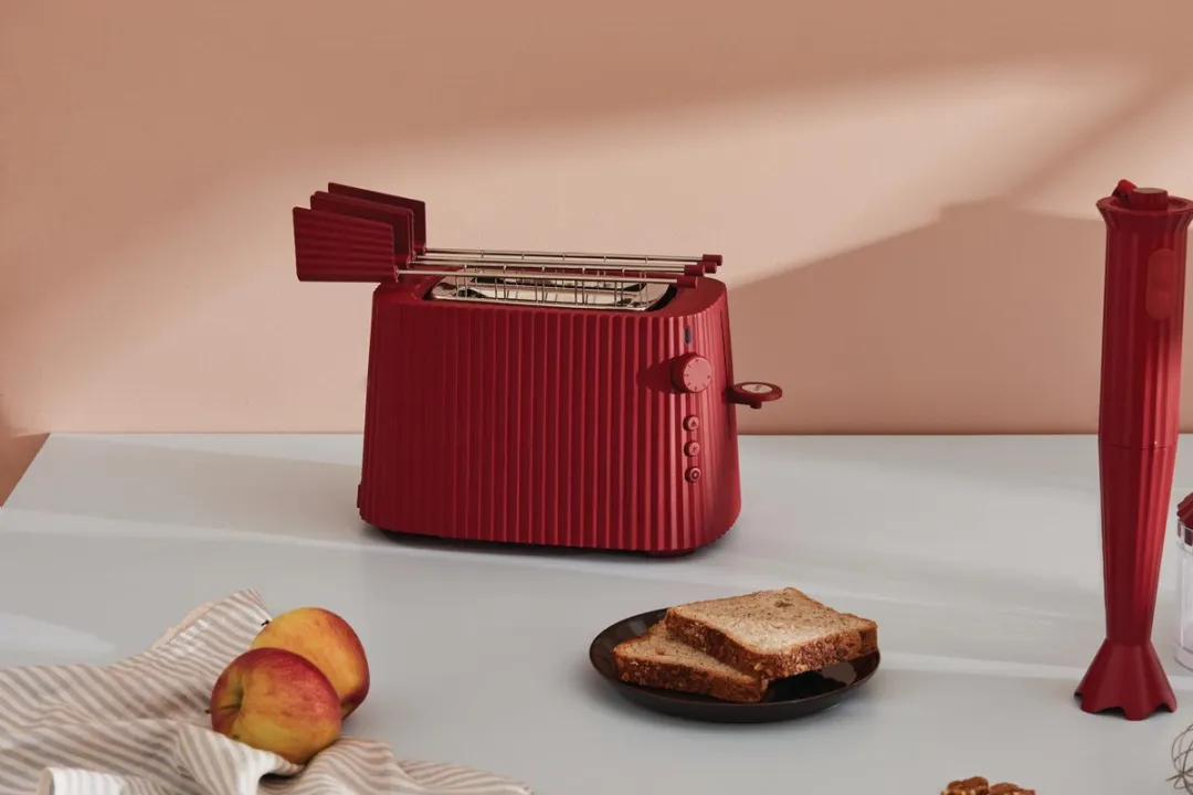 Alessi Plissé Broodrooster 2 Sleuven - 850W - Wit