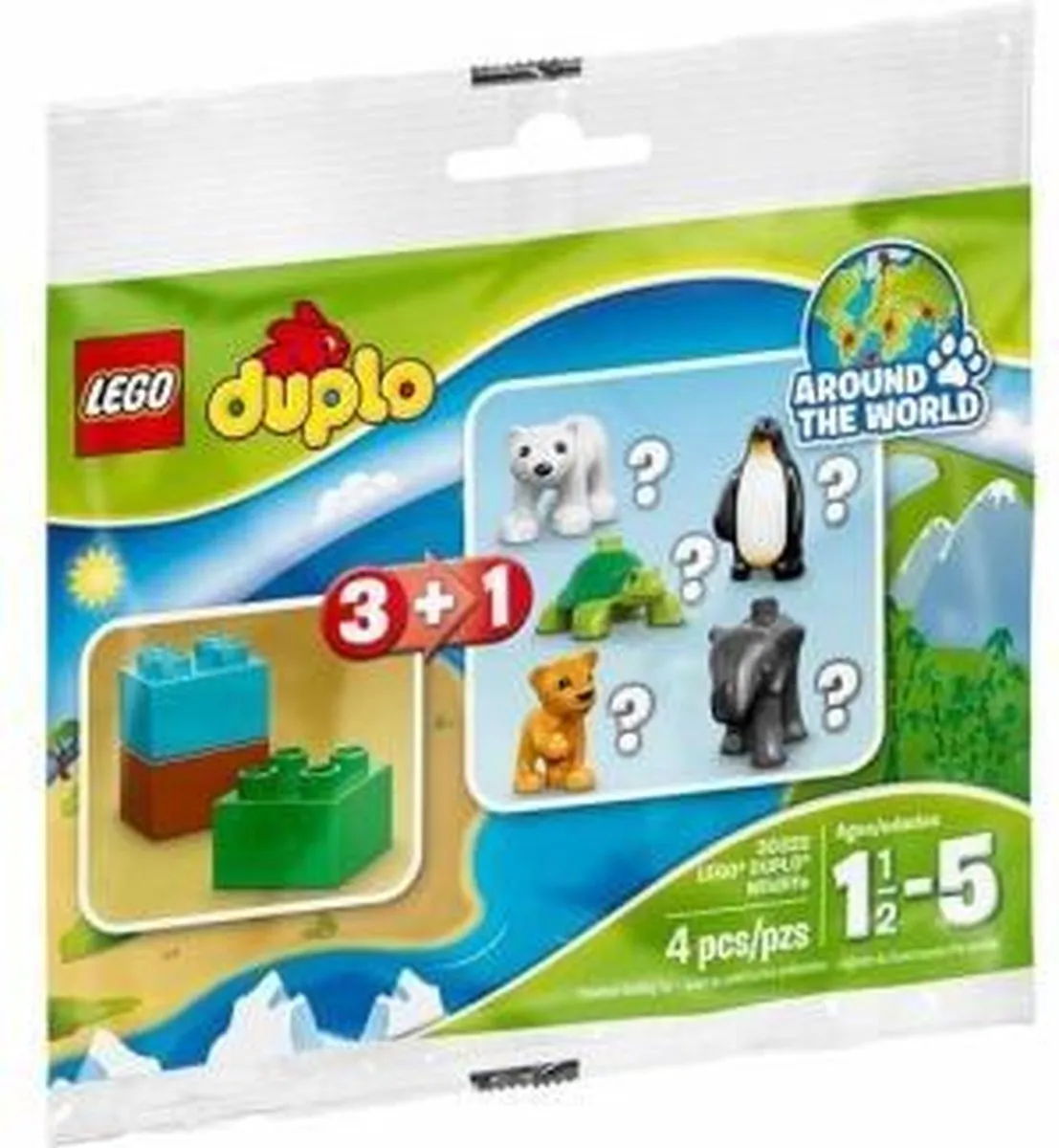 LEGO De Wereld Rond 30322