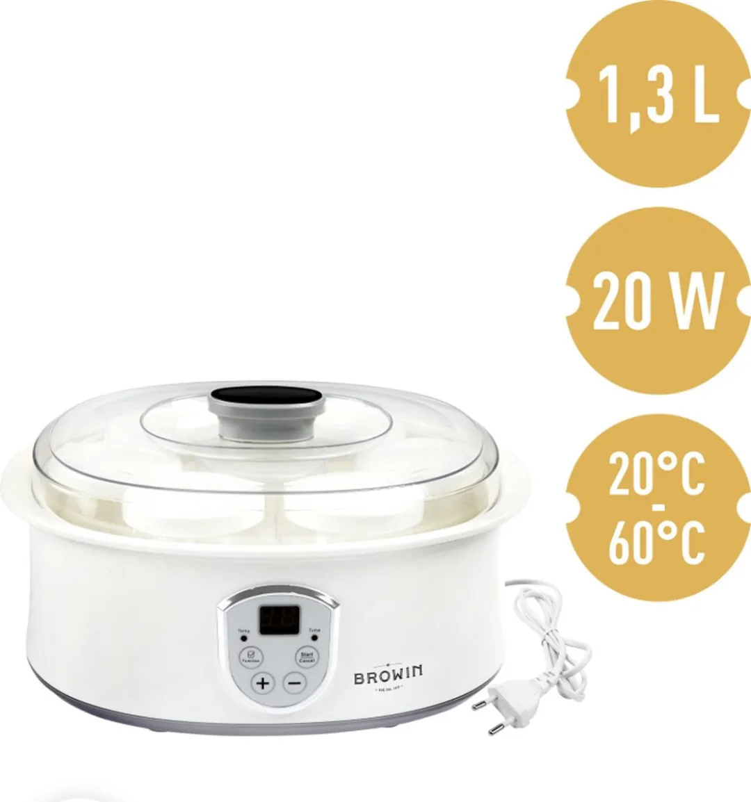 Browin Yoghurtmaker 1.3L