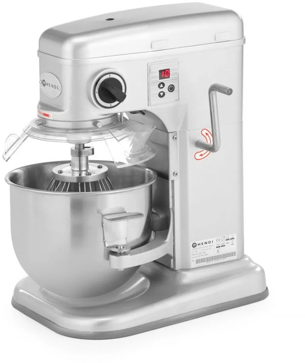 HENDI Planeetmixer 222829 - 7L - Zilver