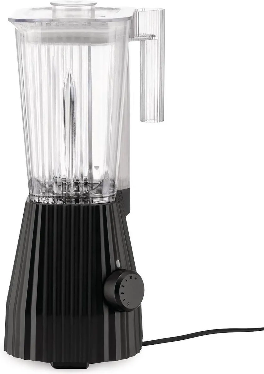 Alessi Plissé Blender 700W - 1,5L - Zwart