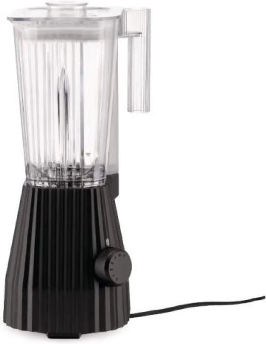 Alessi Plissé Blender 700W - 1,5L - Zwart