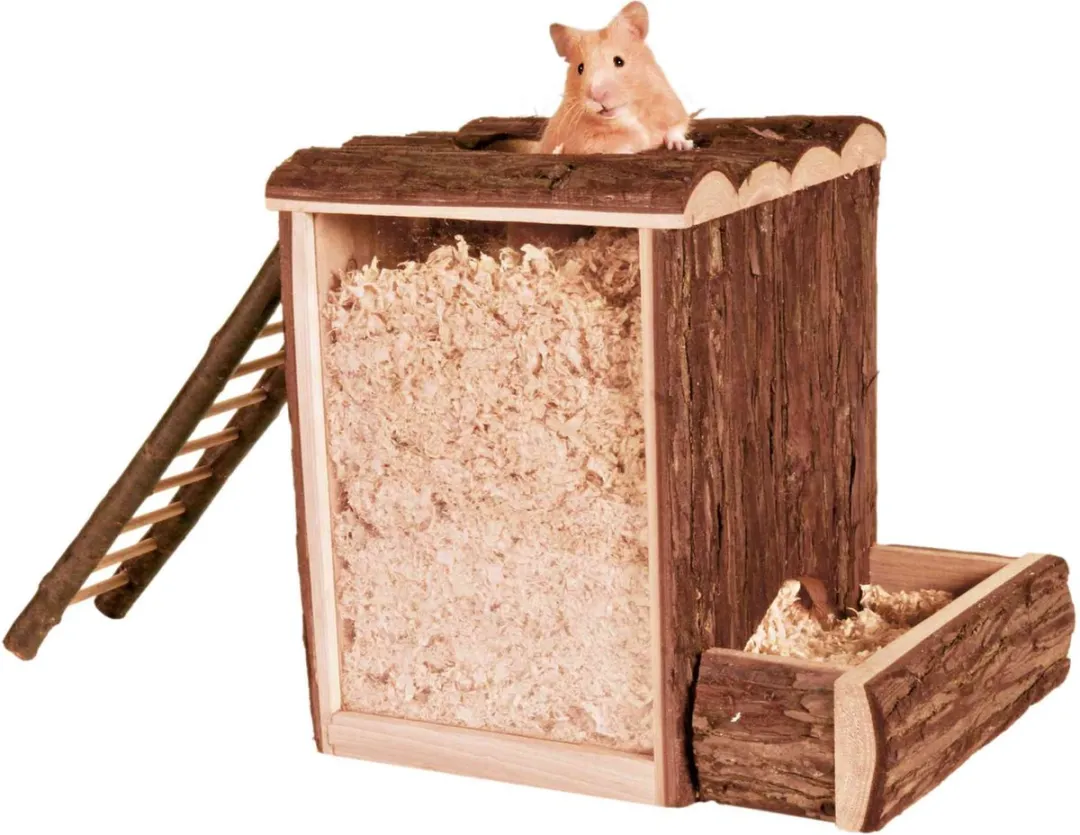Trixie Natural Living Speel- en Buddeltoren - Bruin - afbeelding 2 van 2