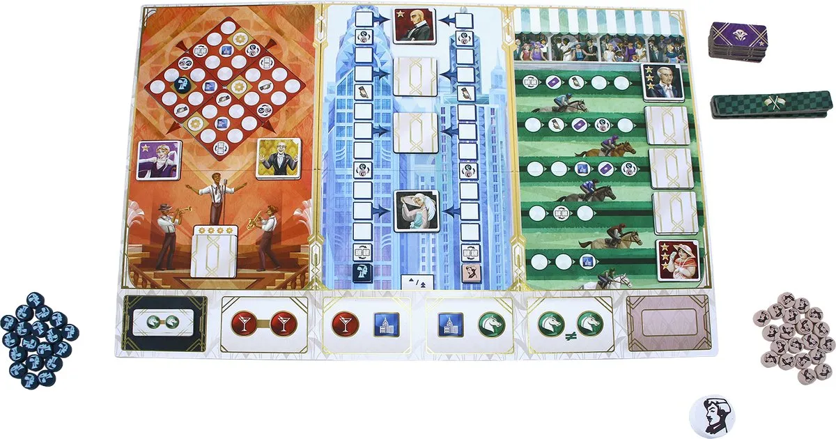 999 Games Gatsby Bloedstollend Tactisch Bordspel 2 Spelers - 999-GTS01