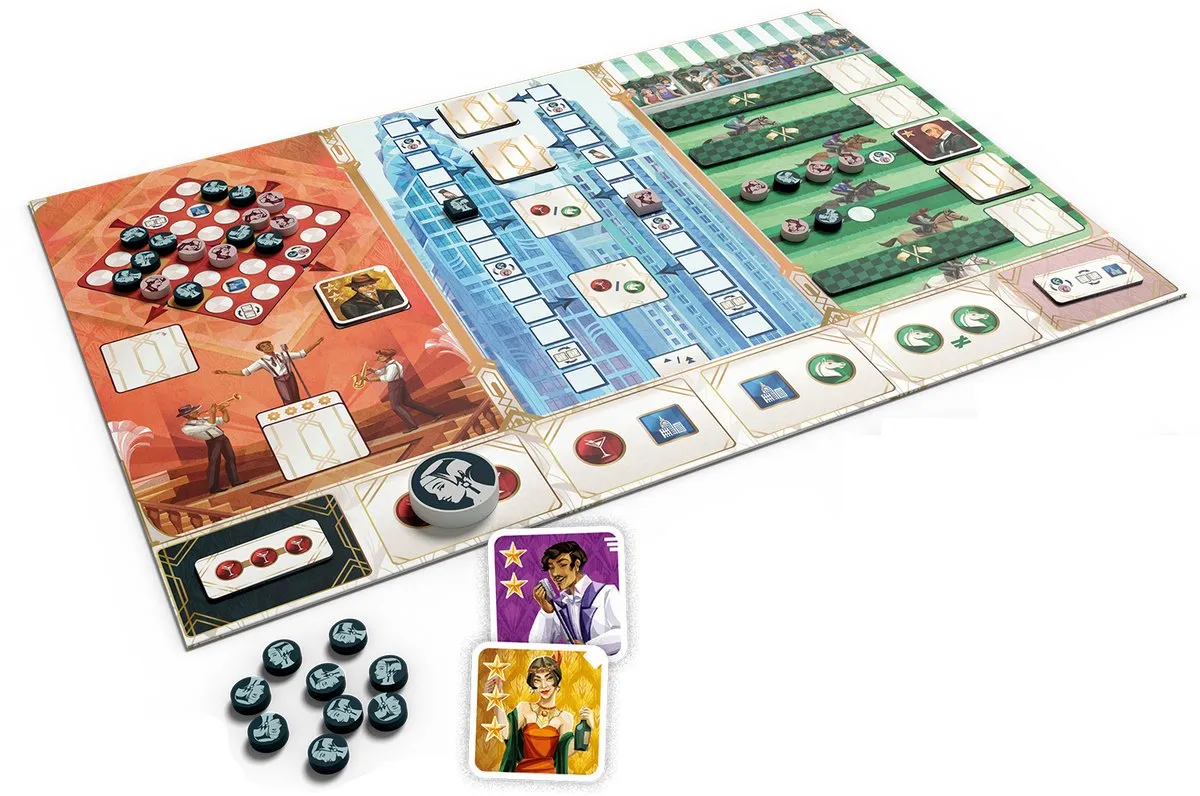 999 Games Gatsby Bloedstollend Tactisch Bordspel 2 Spelers - 999-GTS01