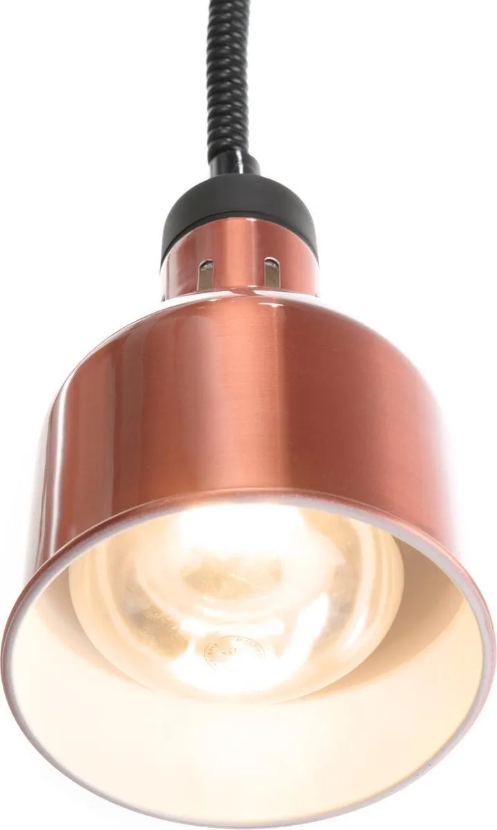 HENDI 273890 Verstelbare Warmtelamp - Koper - 250W