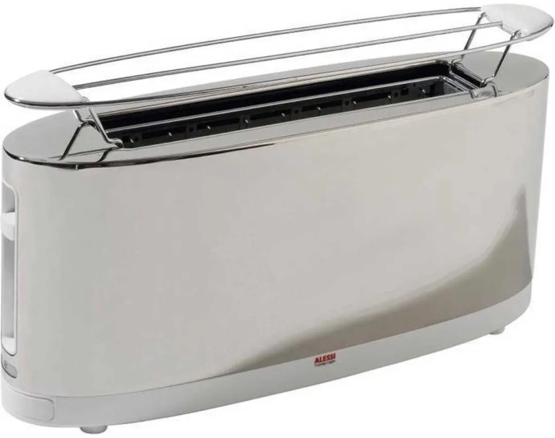 Alessi Broodrooster 2 Sneden 1100W - Zilver