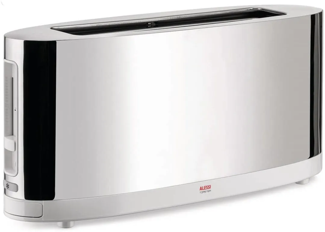 Alessi Broodrooster 2 Sneden 1100W - Zilver