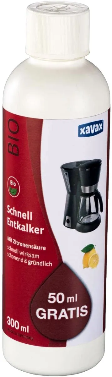 Xavax Biologische Ontkalker 300ml - o.a. Nespresso/Dolce Gusto