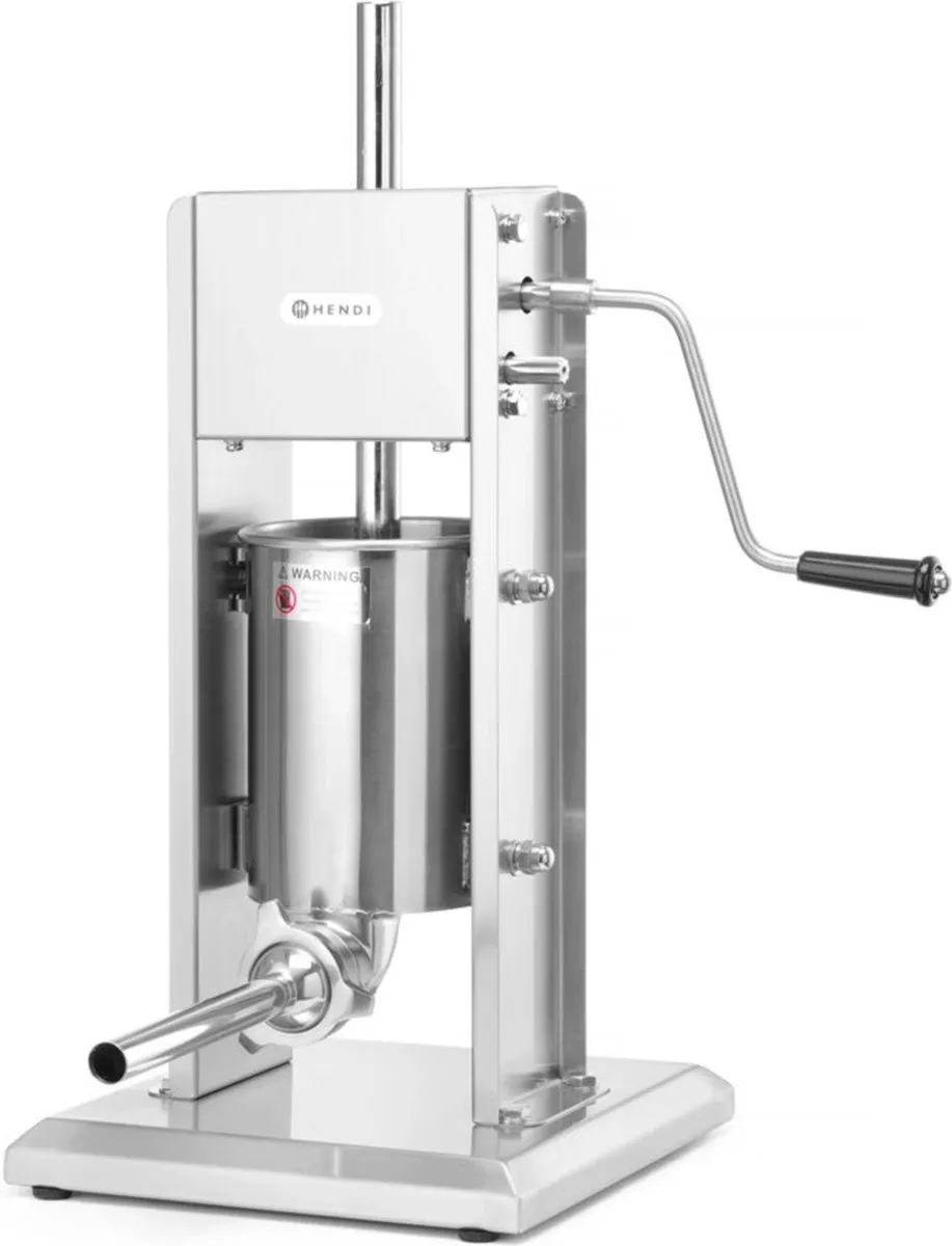 HENDI Profi Line Worstenvulmachine 3L - Roestvrij staal