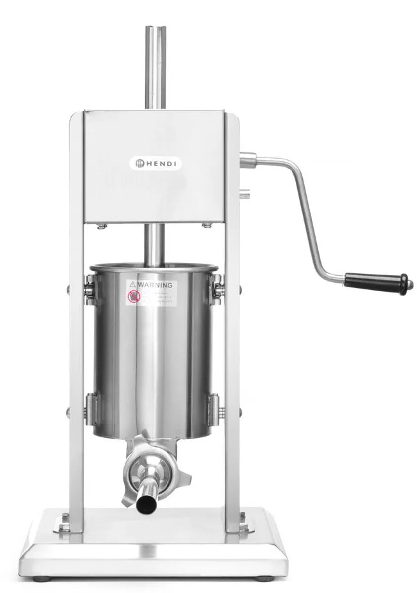 HENDI Profi Line Worstenvulmachine 3L - Roestvrij staal