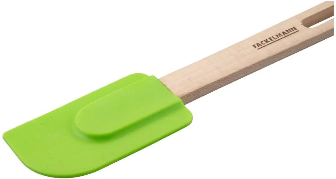 Fackelmann 31058 Siliconen Spatel - 30cm - Groen