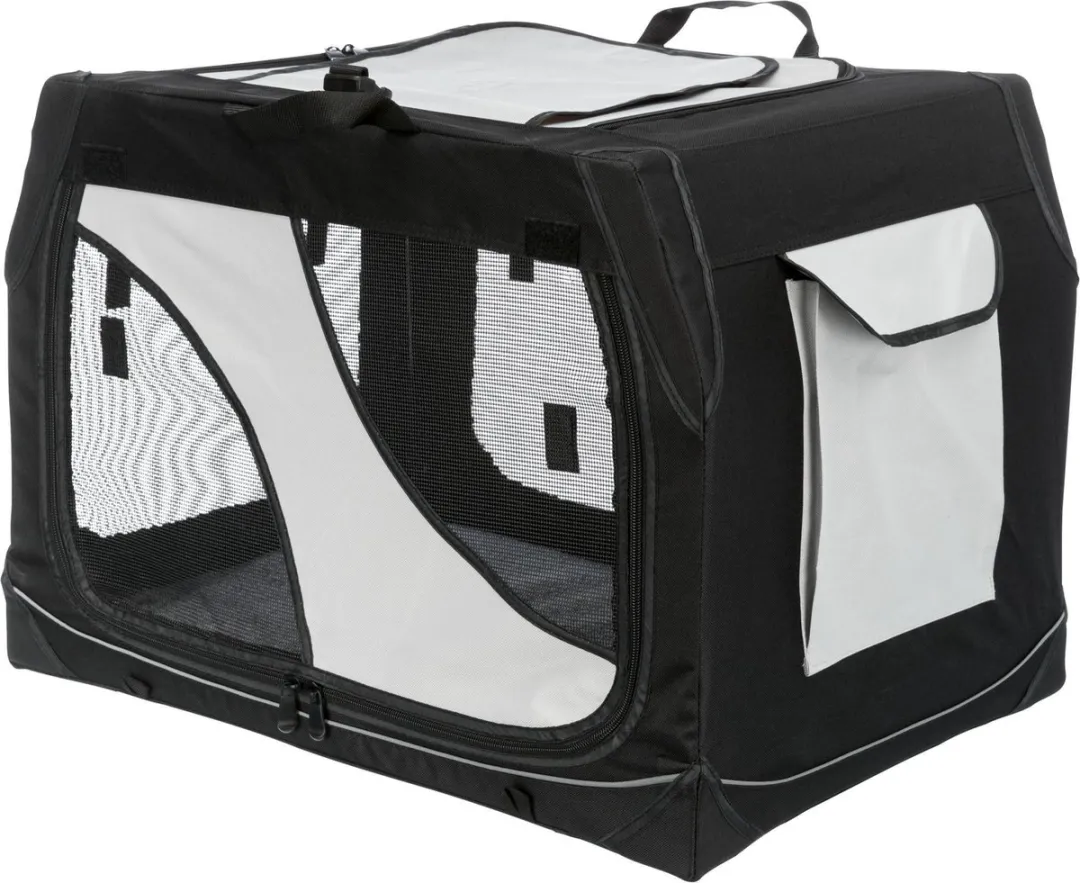Trixie Reismand Vario - 61x43x46cm - Zwart/Grijs - afbeelding 5 van 6