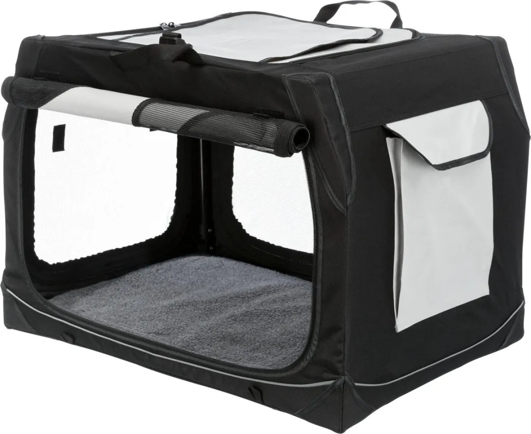 Trixie Reismand Vario - 61x43x46cm - Zwart/Grijs - afbeelding 6 van 6
