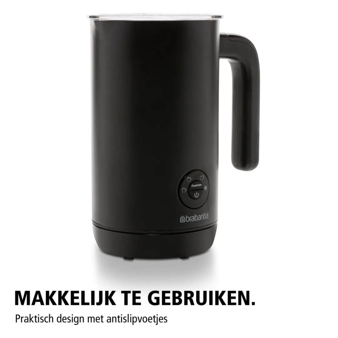 Brabantia BBEK1047 Elektrische Melkopschuimer 500W - 200ml