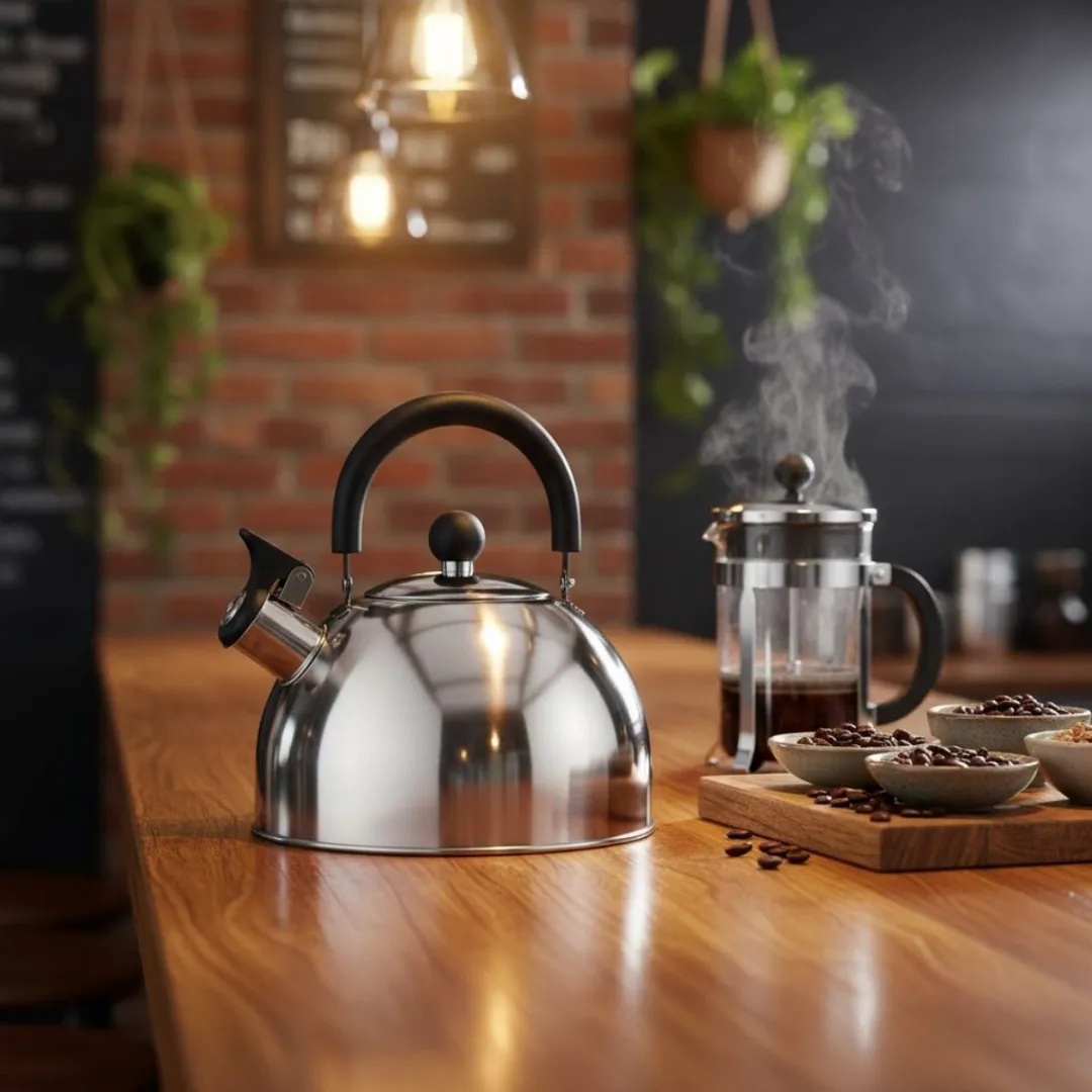 Alpina Fluitketel 2,5L - Roestvrijstaal - Zilver