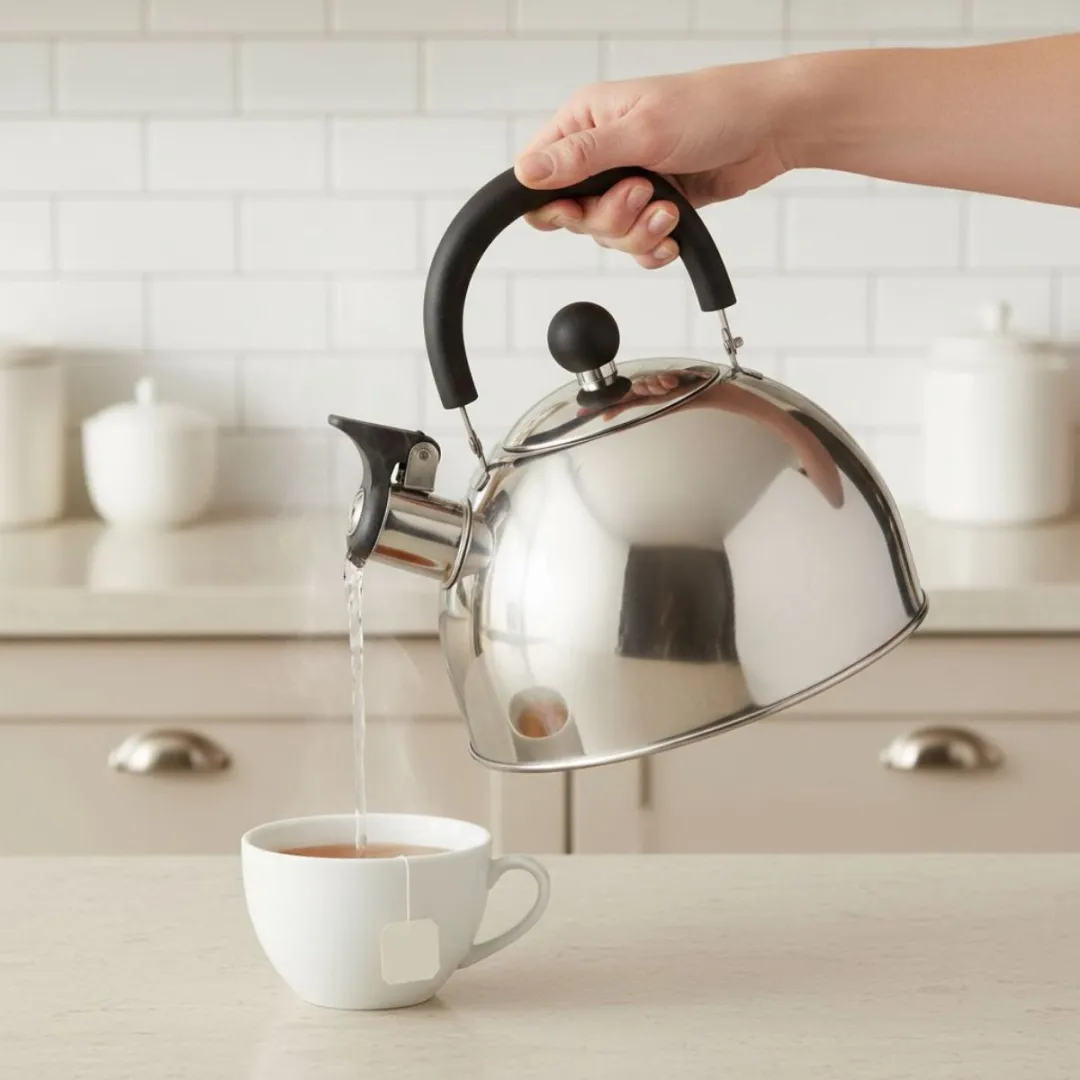 Alpina Fluitketel 2,5L - Roestvrijstaal - Zilver