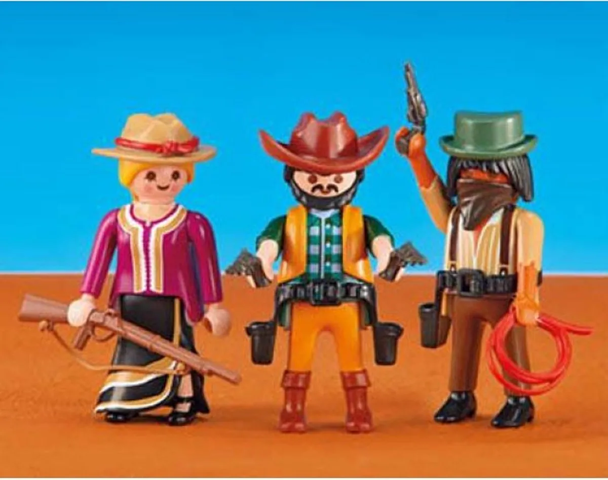 Playmobil 6278 Cowboys en Cowgirl - Meerkleurig