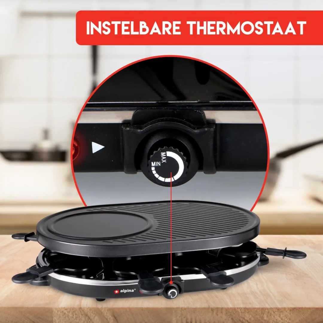 Alpina Gourmetstel 8 Personen - 1200W