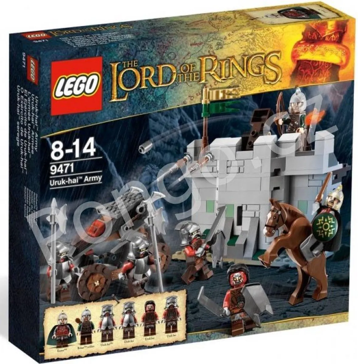 LEGO Lord of the Rings Uruk-Hai Leger 9471