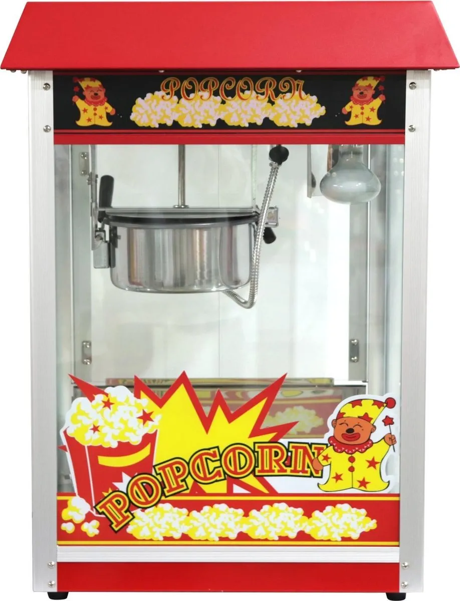 HENDI Popcornmachine 282748 - 1500W - Rood - afbeelding 6 van 6