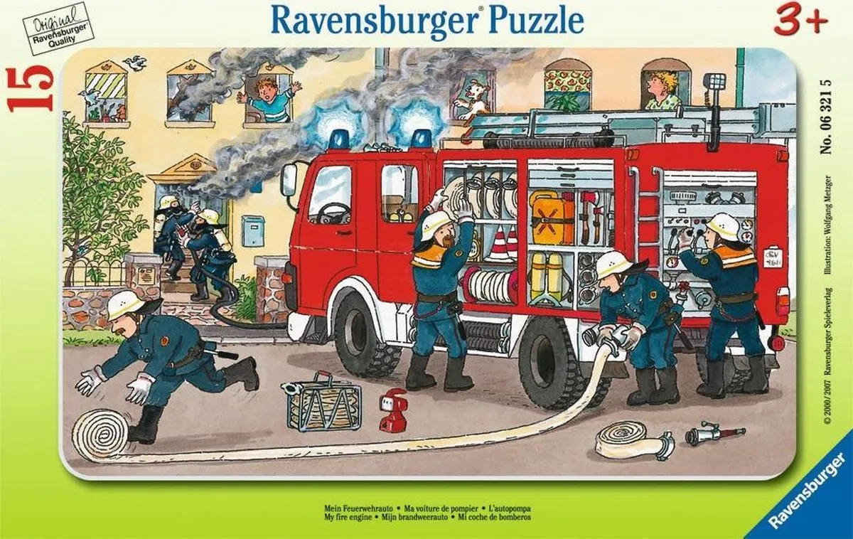 Ravensburger Pz. Mein Feuerwehrauto 15T.