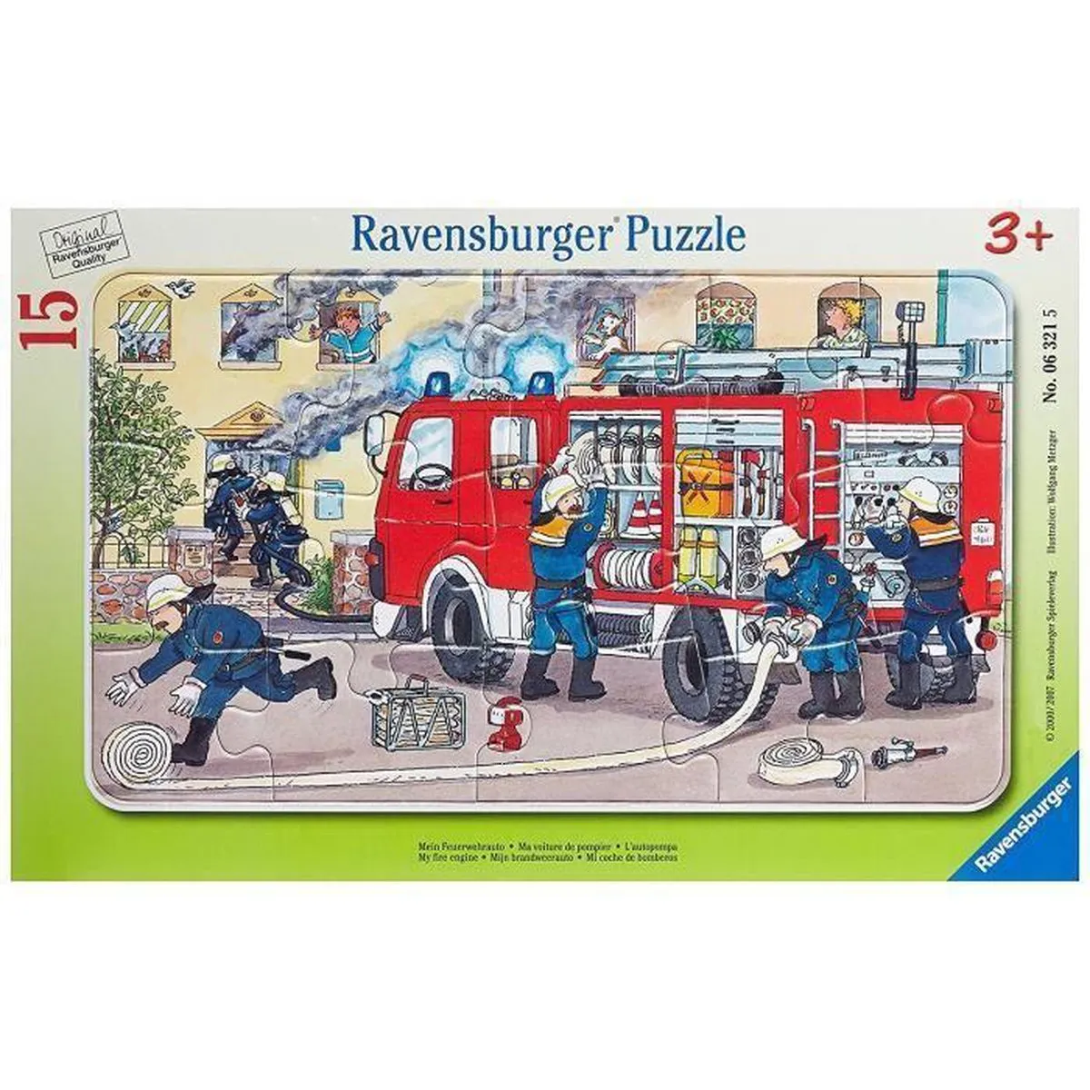 Ravensburger Pz. Mein Feuerwehrauto 15T. - Multicolor
