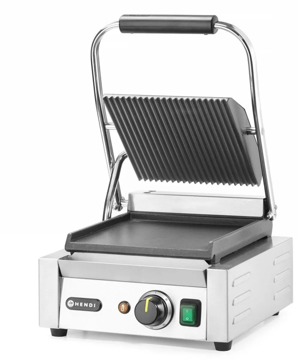 HENDI Contactgrill HEN-263600 - 1800W - 2 Platen