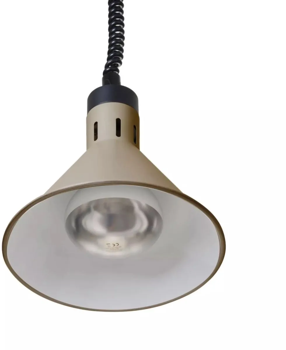 HENDI 273777 Verstelbare Warmtelamp - Conisch - Rvs