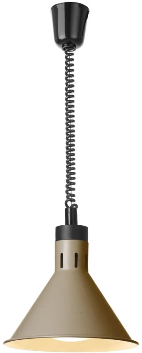 HENDI 273777 Verstelbare Warmtelamp - Conisch - Rvs