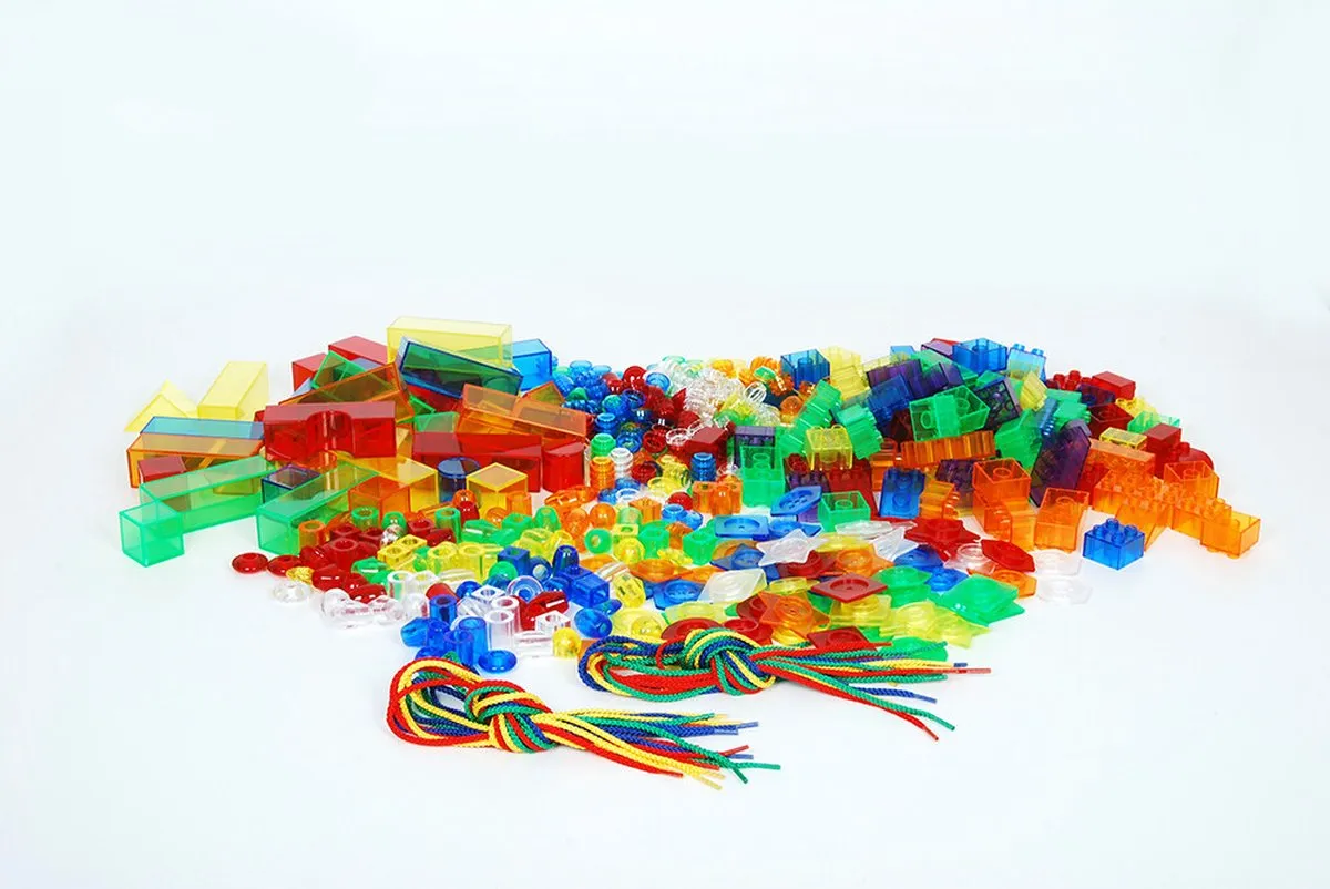 Jumbo Mega Set Transparante Kleur Vormen