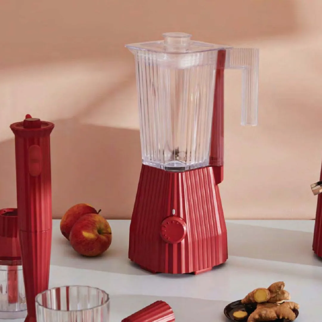Alessi Plissé Blender 700W - Rood