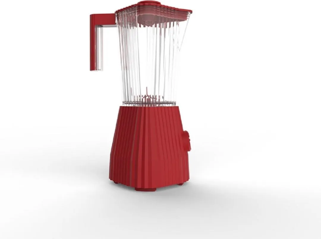 Alessi Plissé Blender 700W - Rood - afbeelding 6 van 6