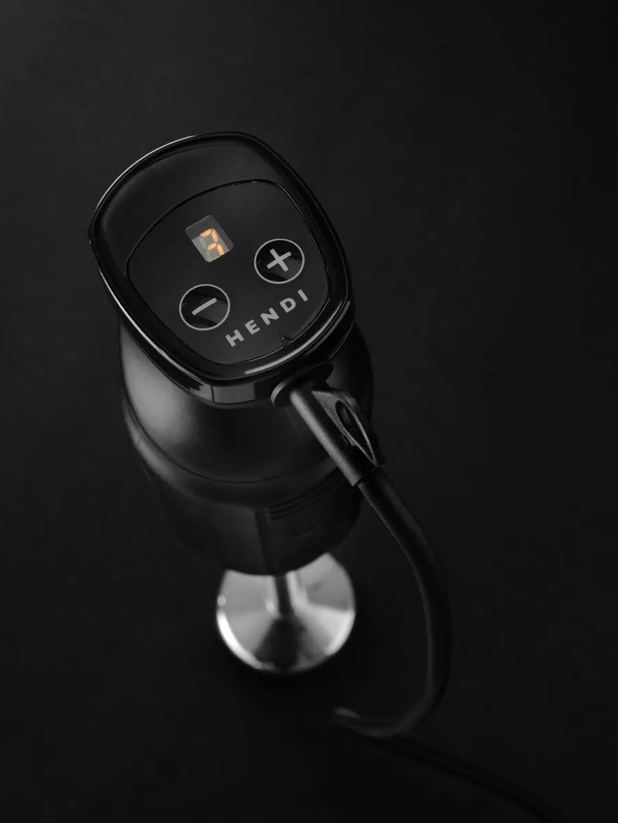 Hendi Krachtige Staafmixer 250W - 6 Snelheden - Zwart