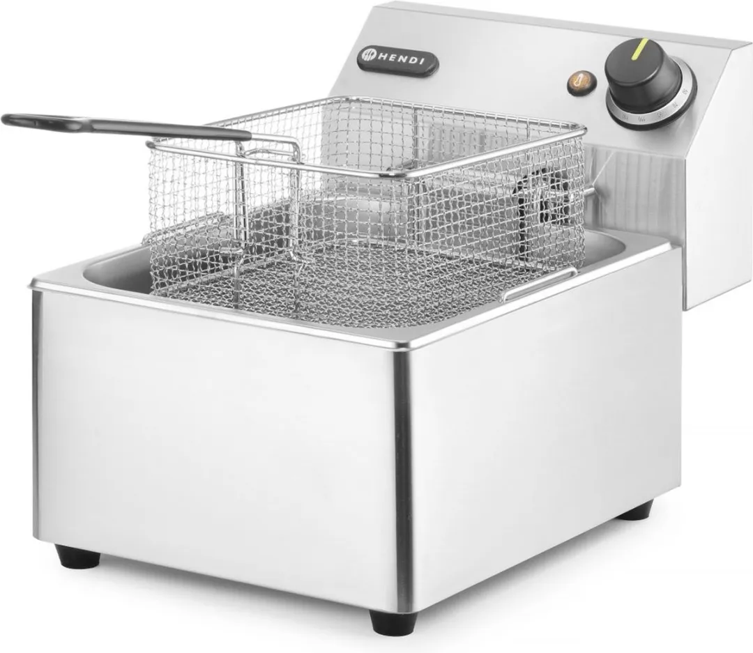 HENDI Friteuse 6L - Roestvrij staal