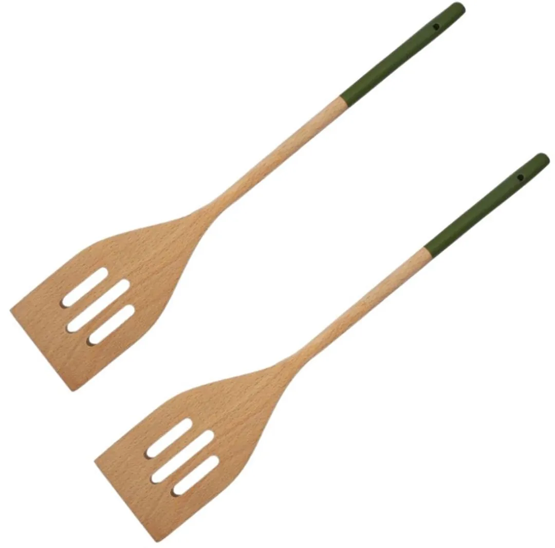 Fackelmann Keukenspatel Houten Geperforeerd 33x6,3cm