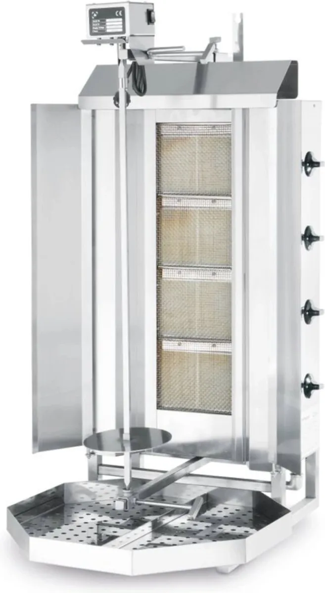 HENDI Profi Line Kebabgrill Gas 13kW