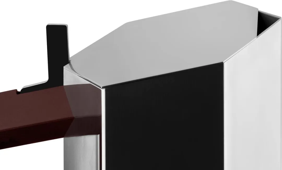 Alessi Menhir Moka Koffiemaker 150ml - Zilver - afbeelding 3 van 3