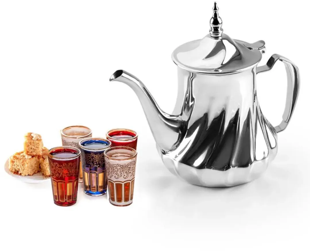 Ibili Arabische El Jadida Theepot 0.65L - Zilver