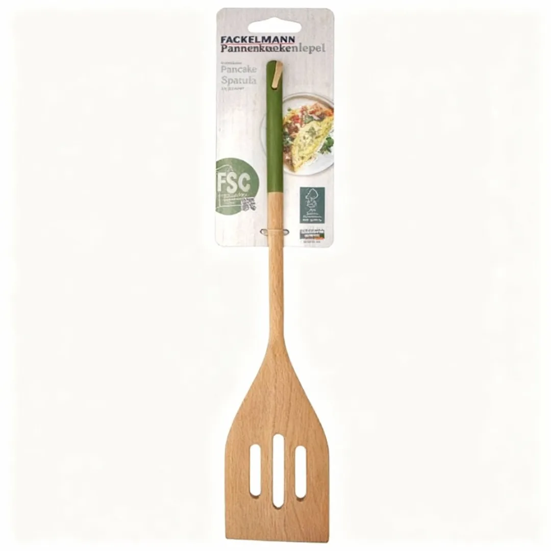 Fackelmann Houten Geperforeerde Lepel 33cm - Drankje