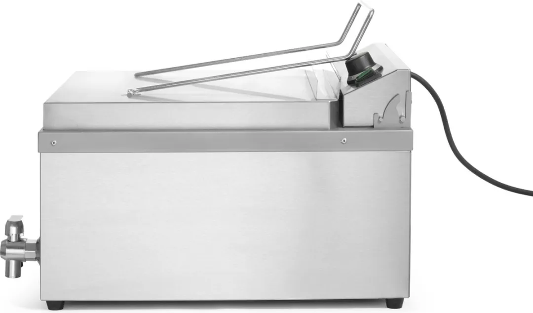 HENDI Donut Friteuse 12L - 3500W - Zilver