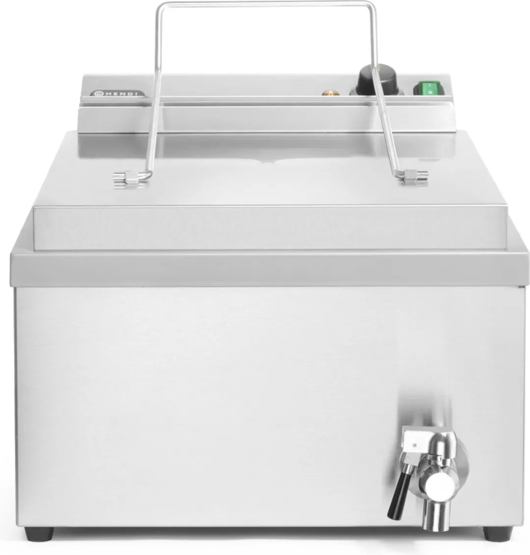 HENDI Donut Friteuse 12L - 3500W - Zilver - afbeelding 6 van 6