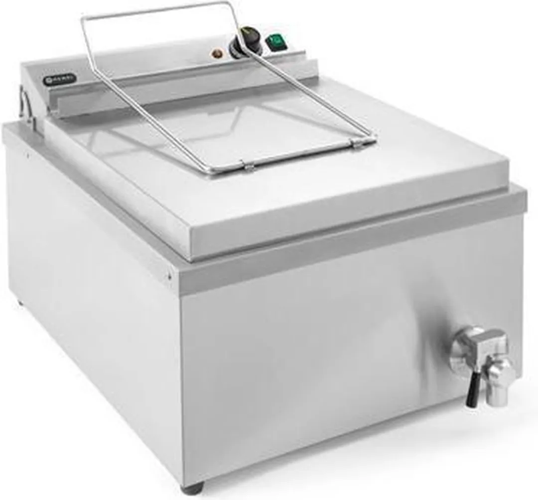 HENDI Donut Friteuse 12L - 3500W - Zilver