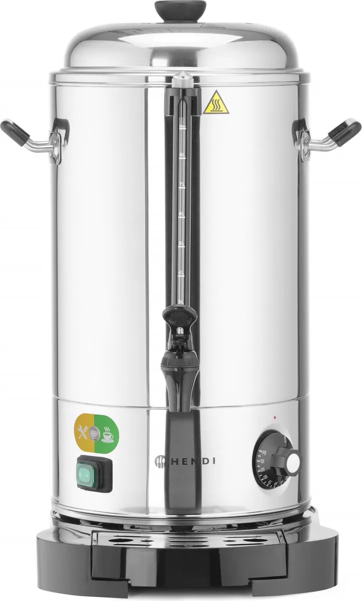 HENDI 211403 Dubbelwandige Ketel 9L - 2400W