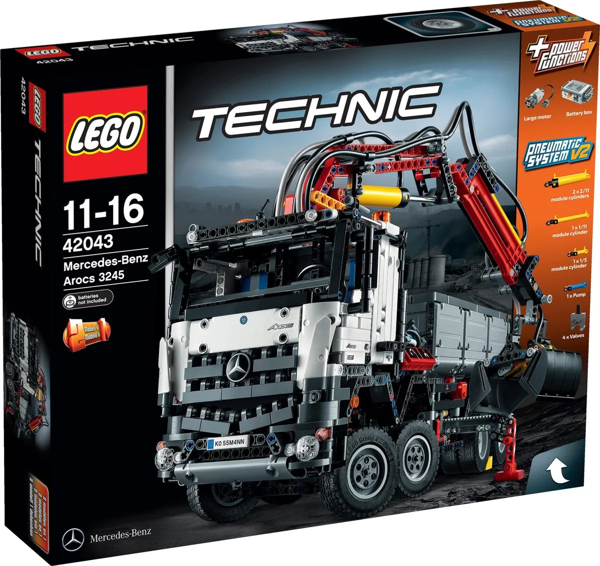 LEGO Technic Mercedes-Benz Arocs 42043