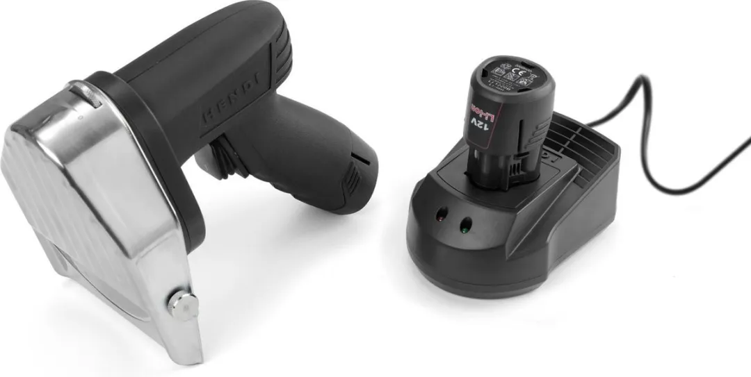 HENDI Draadloos Elektrisch Kebabmes 267257 - 80W - Zwart