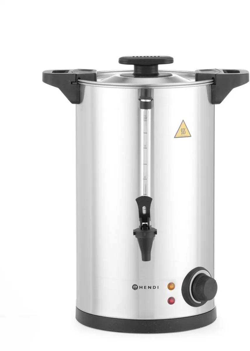 HENDI 211137 Warme Drankenketel - 10L - 1500W - RVS