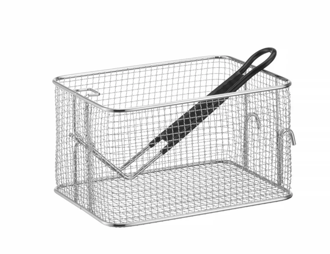 HENDI Frituurmand 930618 - 4 Liter - Zilver/Zwart - afbeelding 6 van 6