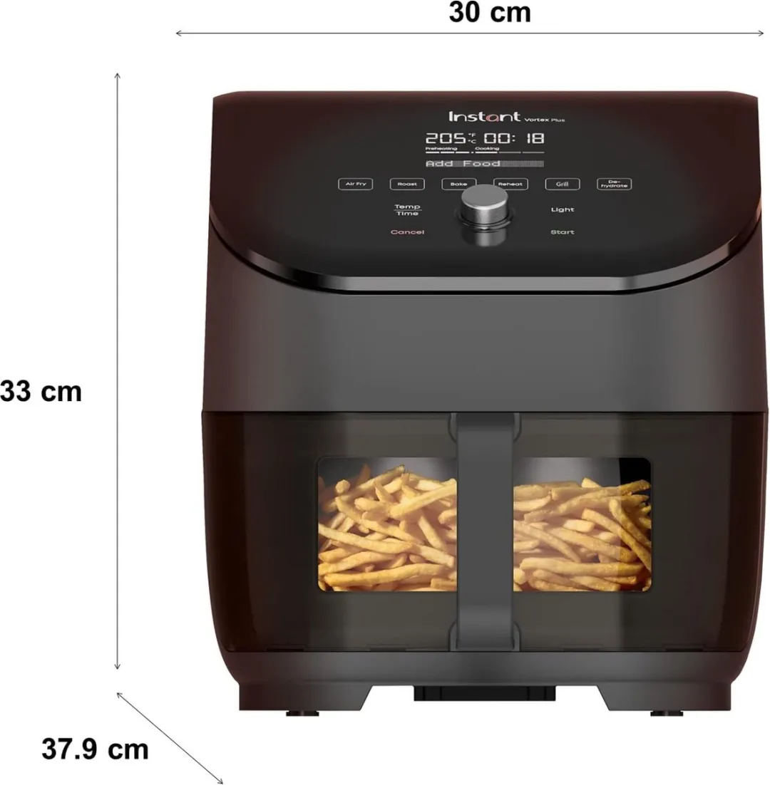 Instant Pot Airfryer 5.7L 6-in-1 - 1700W - Zwart - afbeelding 4 van 4