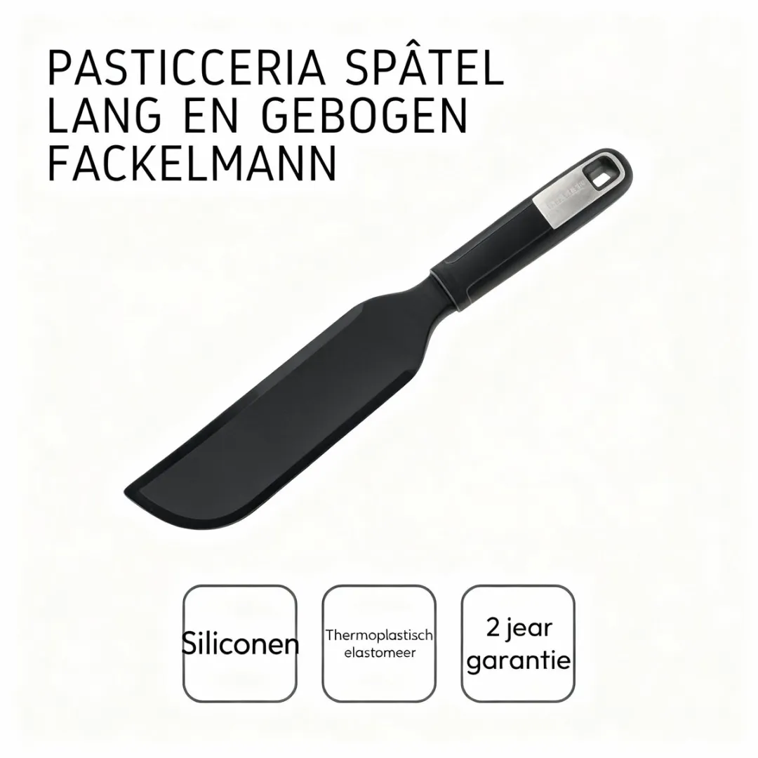 Fackelmann 25781 Extra Lange Siliconen Spatel 33cm - Thermomix